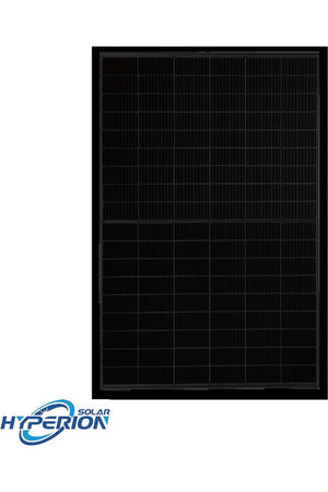 Hyperion 400W Bifacial Solar Panel (Black) | Up to 500W with Bifacial Gain