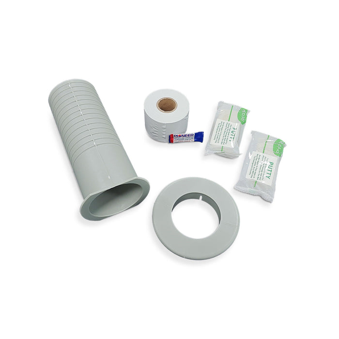 Pioneer® EZFlex™ Full Installation Kit: Flexible Mini-Split Lineset + Pro-Grade Accessory Bundle