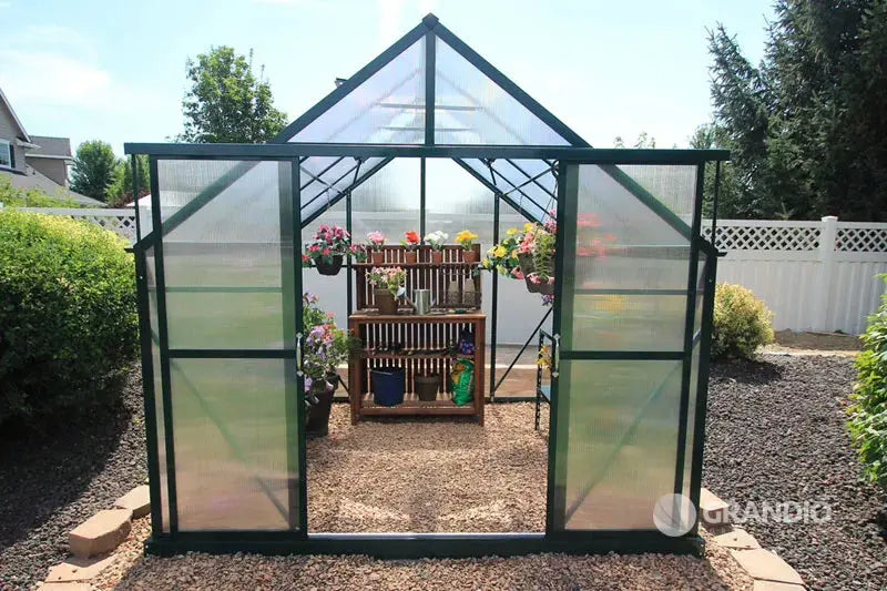 Grandio Ascent greenhouse interior