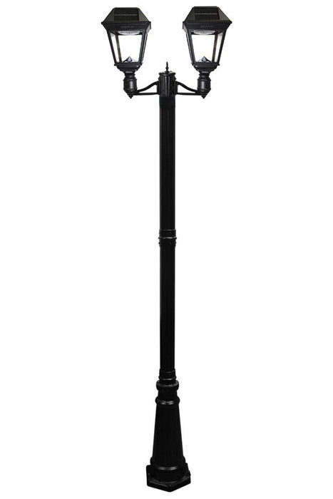 Gama Sonic Imperial III Commercial Solar Double Lamp Post