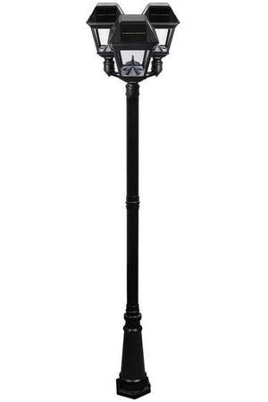 Gama Sonic Imperial III Commercial Solar Triple Lamp Post