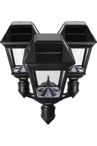 Image of Gama Sonic Imperial III Commercial Solar Triple Post Light