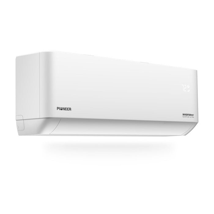 Pioneer® Quantum Ultra™ 9,000 BTU 24 SEER2 115V High-Wall Ductless Energy-Star Mini-Split Air Conditioner Inverter Heat Pump Full Set