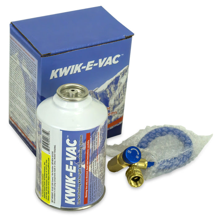 Pioneer® KWIK-E-VAC Line Set Flushing Kit Installation Simplifier for Mini Split Air Conditioning Systems