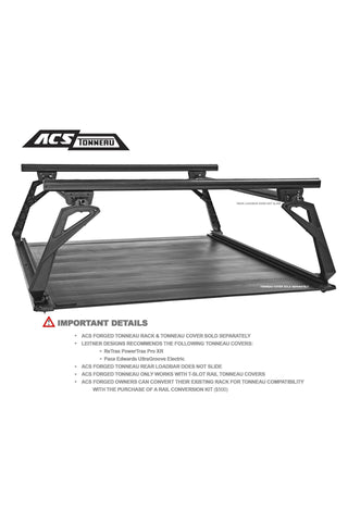 Image of Leitner Designs ACS FORGED TONNEAU Rack (5ft. 6in. - 5ft. 10in. Bed)
