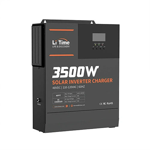 LiTime 48V 3500 Watt Pure Sine Wave All in One Solar Inverter Charger