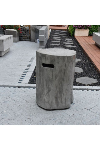 Image of Elementi Manchester Cast Concrete Tank Cover in Gray ONB01-118CG