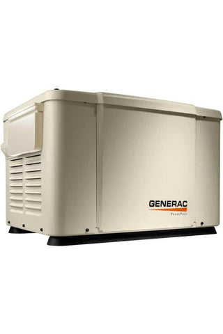 Image of Generac PowerPact 7.5kW Standby Generator Essential Backup Power with 50A Load Center ATS | 6998