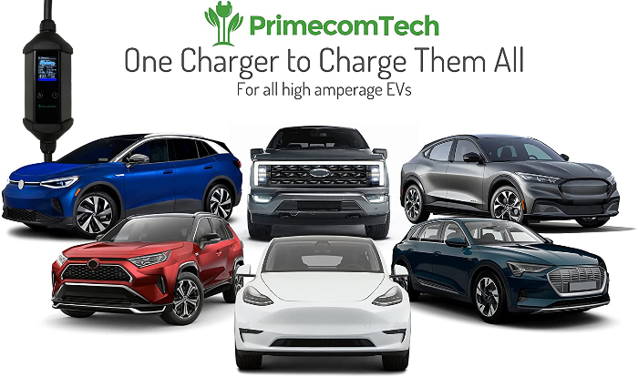 Primecom 40/48 Amp Level 2 EV Charger