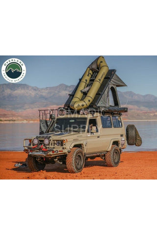 Image of Overland Vehicle Systems Mamba 3 Aluminum Clamshell Overlanding Rooftop Tent