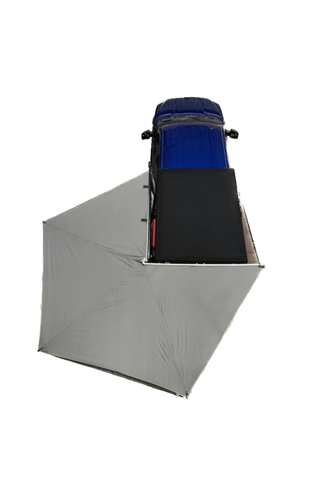 Overland Vehicle Systems Nomadic LT 270 Overlanding Vehicle Awning w/ Wall 1 and 2 (Driver Side)