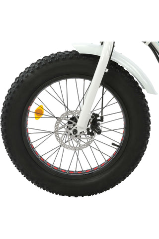 Ecotric Dolphin 36V/12.5Ah 500W UL Certified Folding Fat Tire Electric Bike
