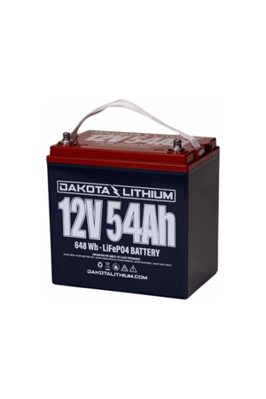 Dakota Lithium 12V 54Ah Deep Cycle LiFePO4 Battery