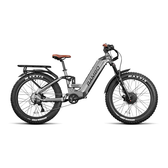 Rambo Hellcat 2.0 FS Electric Bike — Renewable Outdoors Rambo Hellcat 2.0 FS Electric Bike — Renewable Outdoors