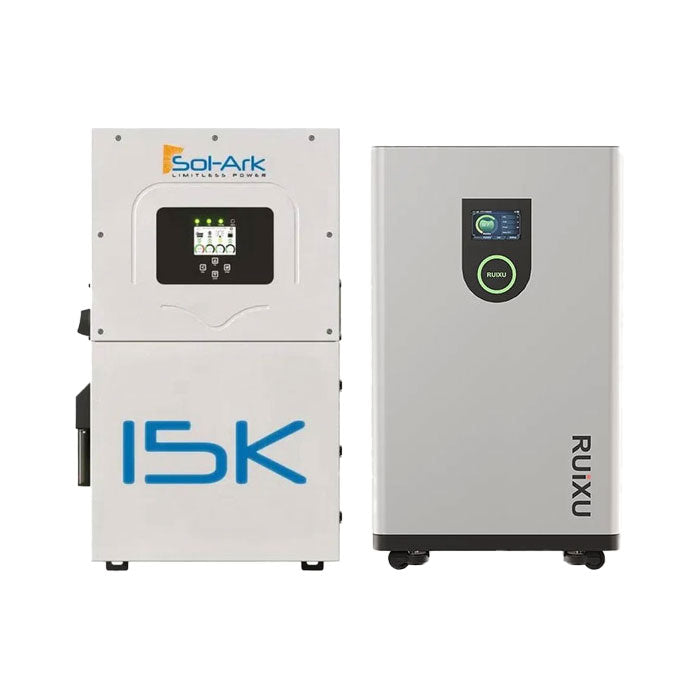 RUiXU Lithi2-16 + Sol Ark 15K Hybrid Inverter Bundle