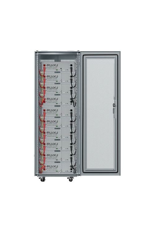 RUiXU 50kWh Lithium Batteries Kits 10 Batteries + 10 Slot Cabinet