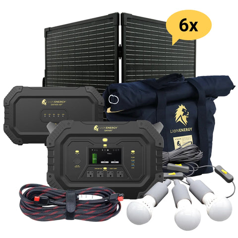 Image of Lion Energy Safari+XP - Portable Power Station Bundle