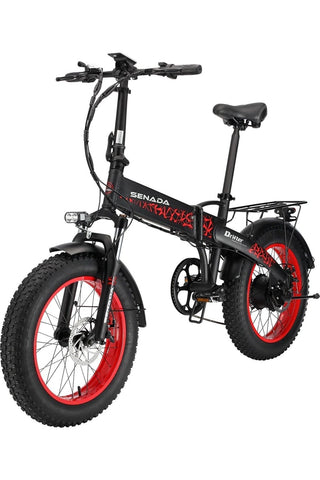 Image of Senada Drifter 48V/12Ah 750W Folding Fat Tire Electric Bike