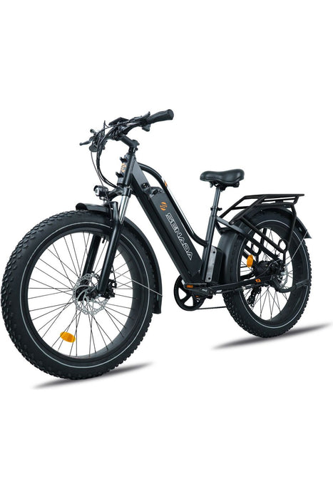 Senada HERALD 1000W 48V 21AH 26" Step Thru All Terrain Fat Tire Electric Bike