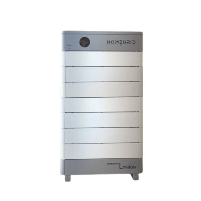 HomeGrid STACK'D Lithium Battery Bank | USA MADE & 10-Year Warranty