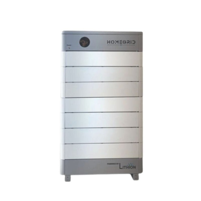 HomeGrid STACK'D Lithium Battery Bank | USA MADE & 10-Year Warranty