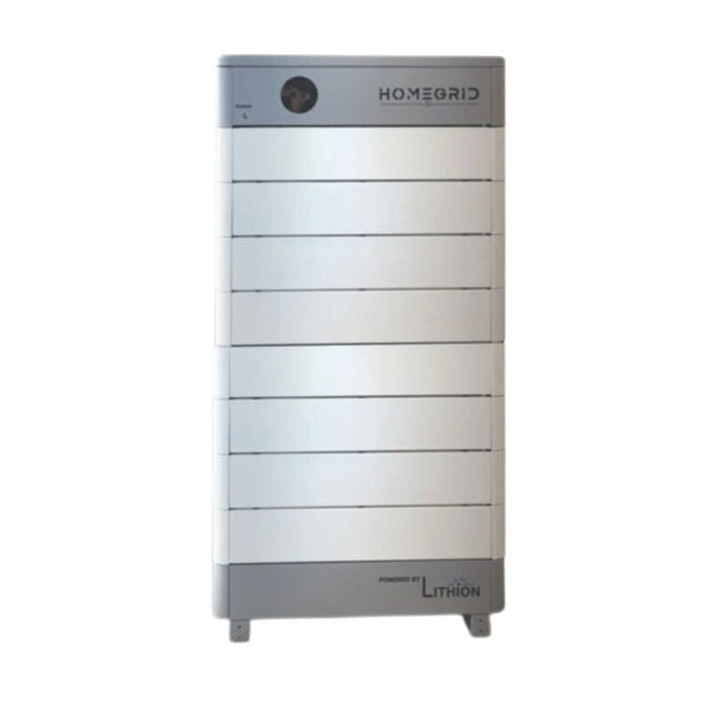 HomeGrid STACK'D Lithium Battery Bank | USA MADE & 10-Year Warranty