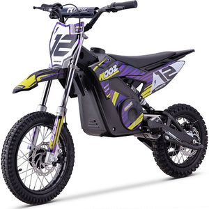 MotoTec 36v 1000w (HP112E) Electric Dirt Bike Purple