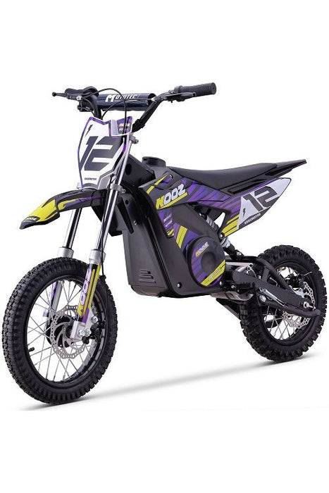MotoTec 36v 1000w (HP112E) Electric Dirt Bike Purple