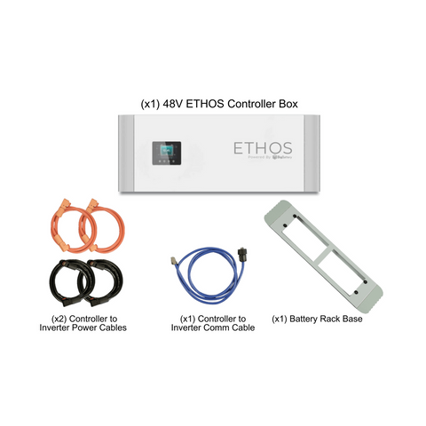 Image of BigBattery | ETHOS Battery EG4-18Kpv Bundle - Indoor & Outdoor Energy System | 12kW Output Total w/ 10.2kWh to 30.7kWh [BNDL-B0004]