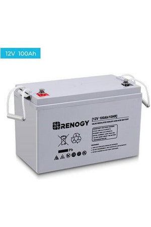 Renogy 12V 100Ah Deep Cycle AGM Battery