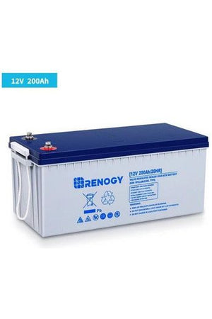 Renogy 12V 200Ah Deep Cycle Hybrid GEL Battery