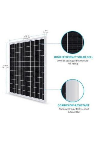 Renogy 12V Monocrystalline Solar Panel