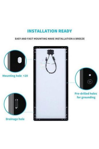 Renogy 12V Monocrystalline Solar Panel