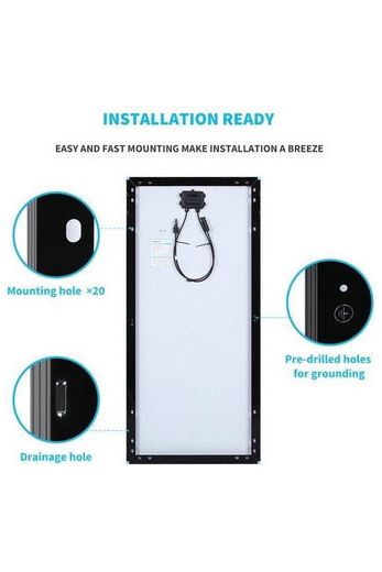 Renogy 12V Monocrystalline Solar Panel