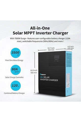 Image of Renogy 48V 3500W Solar Inverter Charger