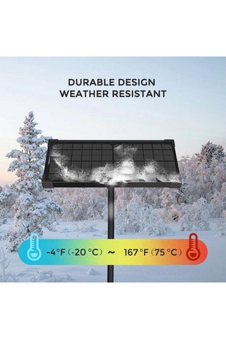 Image of Renogy 10W Solar Panel for Gate Opener