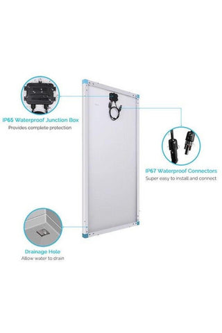 Image of Renogy 12V Monocrystalline Solar Panel