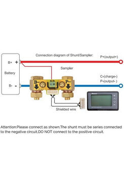 Image of Renogy 500A Battery Monitor with Shunt