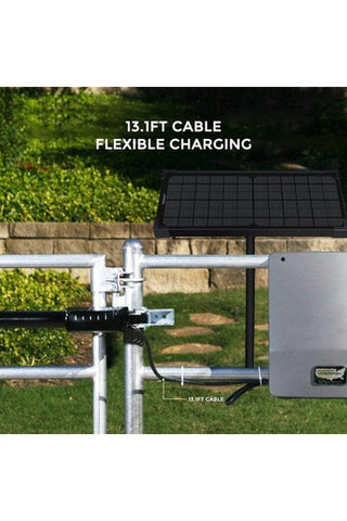 Image of Renogy 10W Solar Panel for Gate Opener