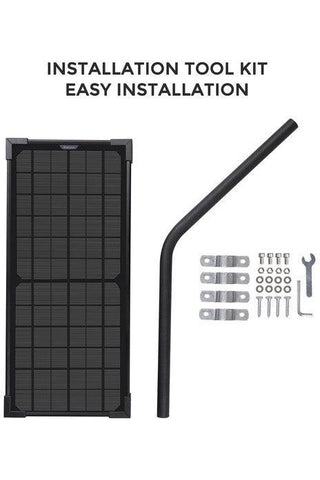 Image of Renogy 10W Solar Panel for Gate Opener