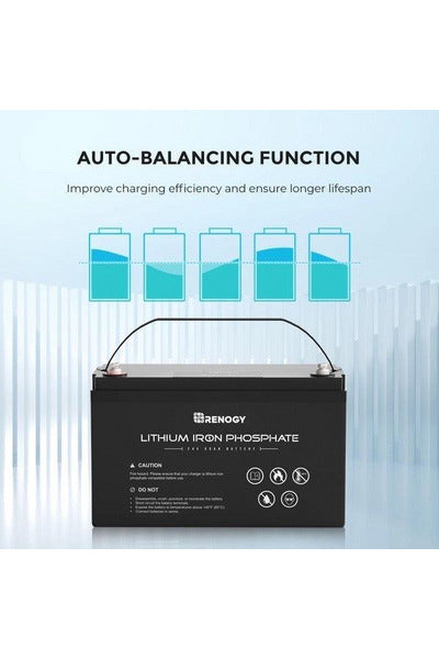 Renogy 24V 50Ah Lithium Phosphate Battery