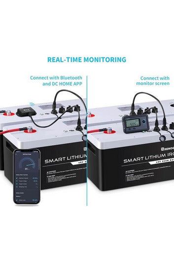 Renogy 48V 50Ah Smart Lithium Iron Phosphate Battery