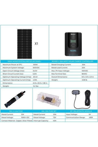 Image of Renogy 12V Premium Solar Kit