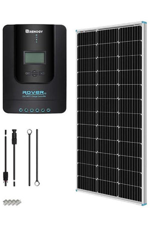 Renogy 100W 12V Solar Starter Kit with MPPT Charge Controller