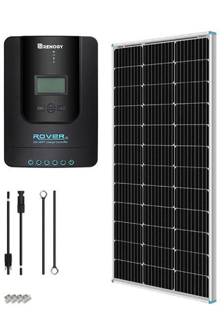 Image of Renogy 100W 12V Solar Starter Kit with MPPT Charge Controller