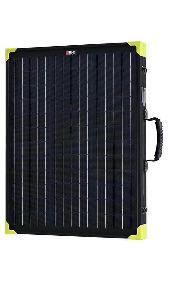 Rich Solar Mega 100 Watt Portable Solar Panel Briefcase - Renewable Outdoors