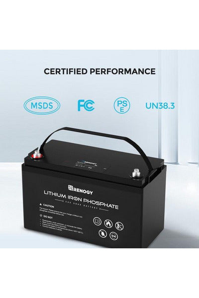 Renogy 24V 50Ah Lithium Phosphate Battery