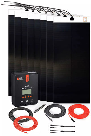 Image of Rich Solar 1280 Watt Flexible Solar Kit