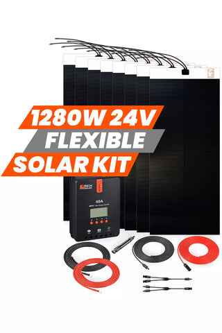 Image of Rich Solar 1280 Watt Flexible Solar Kit