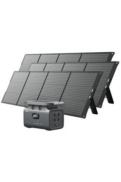 Growatt Infinity 1500 Portable Power Station with 200 Watt Solar Panel Kit
